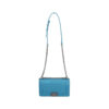 Chanel Medium Boy Blue Lambskin Quilted Handbag front.