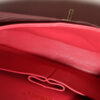 Chanel Medium Classic Pink Chevron Double Flap Bag red interior