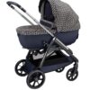 Christian Dior Baby Bassinet and Stroller Combo in Blue Beige Oblique technical canvas