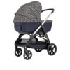 Christian Dior Baby Bassinet and Stroller Combo in Blue Beige Oblique technical canvas foldable