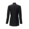 Christian Dior Black Mao Mandarin Collar Wool jacket back