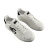 Dolce and Gabbana White Low top leather sneakers