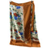 Gucci Brown Floral Silk Skirt