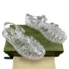 Gucci GG Transparent Double G Rubber Sandals Size 39
