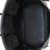 Hermes Birkin 35 Handbag Black Clemence Leather SHW interior