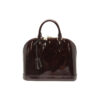 Louis Vuitton Alma Bag Burgundy Patent Leather