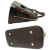 Louis Vuitton Alma Bag Burgundy Patent Leather bottom