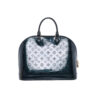 Louis Vuitton Alma Dark Green Vernis Monogram Leather