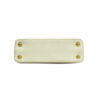 Louis Vuitton Capucines BB White Green Leather Handbag bottom