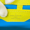 Louis Vuitton Capucines BB White Green Leather Handbag stamp