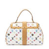 Louis Vuitton Eye Love You Sac Retro GM Handbag White Multicolor Takashi Murakami Limited Edition back