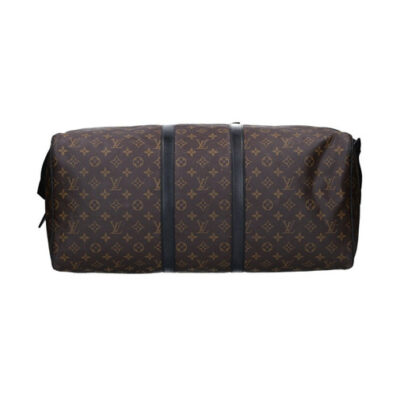 Louis Vuitton Keepall 55 Brown Travel Bag Brown Monogram Canvas bottom