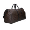 Louis Vuitton Keepall 55 Brown Travel Bag Brown Monogram Canvas side