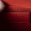 Louis Vuitton Mini Alma Shoulder Bag in Red Epi Leather datecode