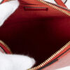 Louis Vuitton Mini Alma Shoulder Bag in Red Epi Leather interior