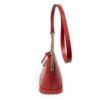Louis Vuitton Mini Alma Shoulder Bag in Red Epi Leather side