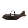 Louis Vuitton Monogram Airplane Bag Limited Edition with Top Handle Left Side View