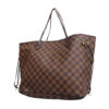 Louis Vuitton Neverfull MM Damier Brown Leather Bag