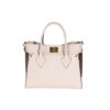Louis Vuitton On My Side MM Beige Calfskin Monogram Canvas Bag