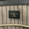 Louis Vuitton Pont Neuf GM Black LV Monogram Embossed handbag Made in France