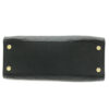 Louis Vuitton Pont Neuf GM Black LV Monogram Embossed handbag bottom