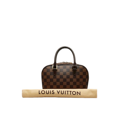 Louis Vuitton Sarria Brown Damier Canvas Handbag Front
