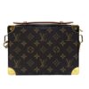 Louis Vuitton Trunk LV x NBA Shoulder Bag in Brown Leather Canvas back