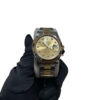 New Rolex Datejust 41mm Watch Diamond Champagne Dial Two tone Gold Oyster Steel