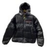 Prada Re Nylon Black Hooded Puffer Jacket