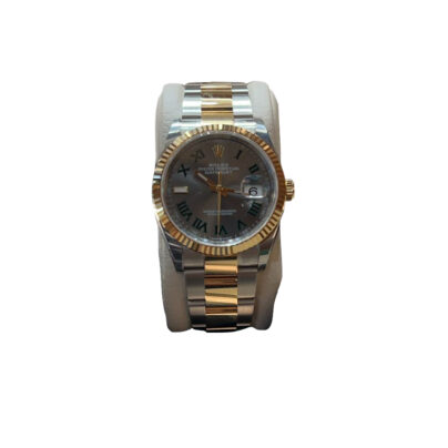 Rolex Datejust 36mm NEW 2024 Wimbledon Dial 126233 Yellow Gold and Stainless Steel