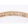 Tiffany Atlas Rose Gold Diamond Cutout Bracelet AU750