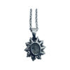Tiffany Platinum Diamond Necklace with Oval Diamond back