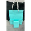 Tiffany Platinum Diamond Necklace with Oval Diamond box