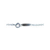 Tiffany Platinum Diamond Necklace with Oval Diamond chain