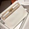 Brand New Hermes Kelly Danse Gris Perle Swift Gold Hardware