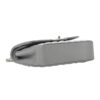 Chanel Classic Timeless Medium Double Flap Grey Caviar SHW bottom