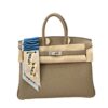 Hermès Birkin 25 Beige Marfa Togo leather Palladium Hardware