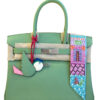 Hermes Birkin 30 Epsom Vert Criquet Palladium Hardware