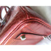 Hermes Birkin 35 Crocodile Rouge H Palladium Hardware Corner
