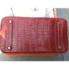 Hermes Birkin 35 Crocodile Rouge H Palladium Hardware bottom