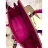 Hermes Birkin 35 Rose Crocodile Porosus Palladium Hardware interior