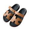 Hermes Chypre Brown Naturel Smooth Calfskin