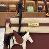 Hermes Kelly 25cm Rouge H Epsom Gold Hardware