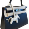 Hermes Kelly 28 Black Touch Crocodile PHW