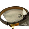 Hermès Kelly Etoupe Epsom Belt Gold Hardware
