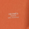 Hermes Picotin Cargo 18 Orange Toile Geoland Swift leather interior