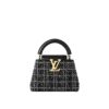 Louis Vuitton Capucines Mini LV Beads Black Handbag