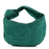 Bottega Veneta Mini Jodie Crystal Embellished Emerald Green Hobo bag
