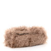 Burberry The Lola Mohair Camel Brown Fur Bag bottom