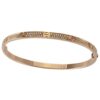 Cartier Love PM Gold Diamond Bracelet Size 17